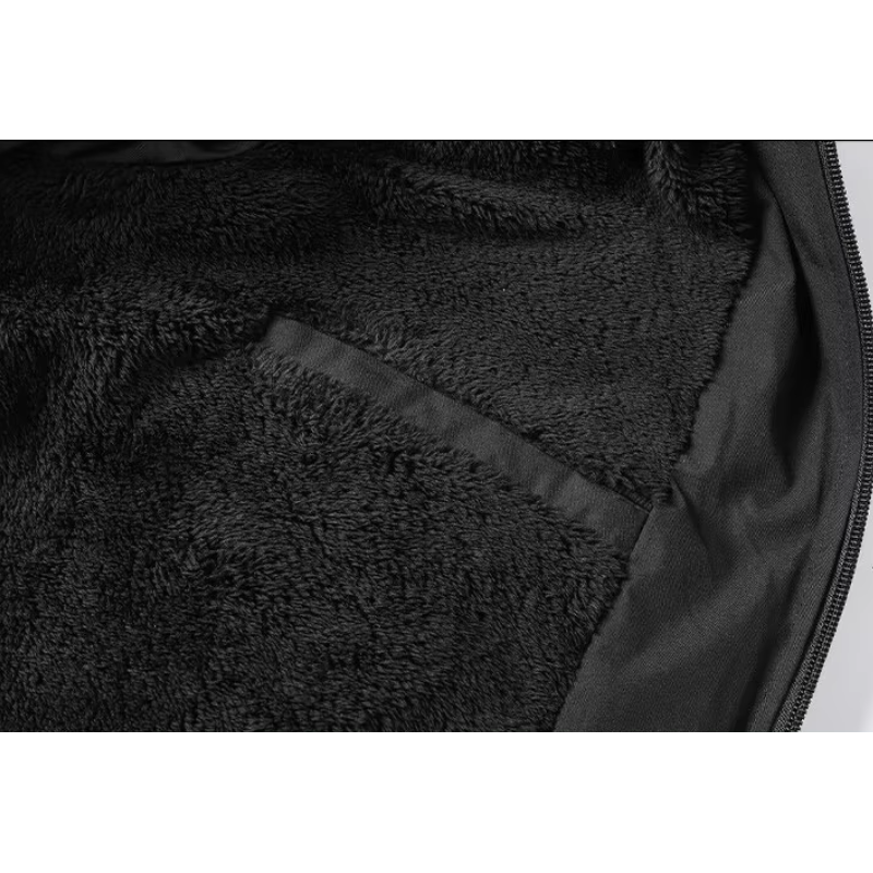 Heren Slim Fit Zip Puffer Jacket met capuchon en zakken Perfect voor Herfst/Winter