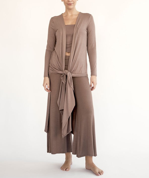 Georgina Bamboe Maxi Lang Vest