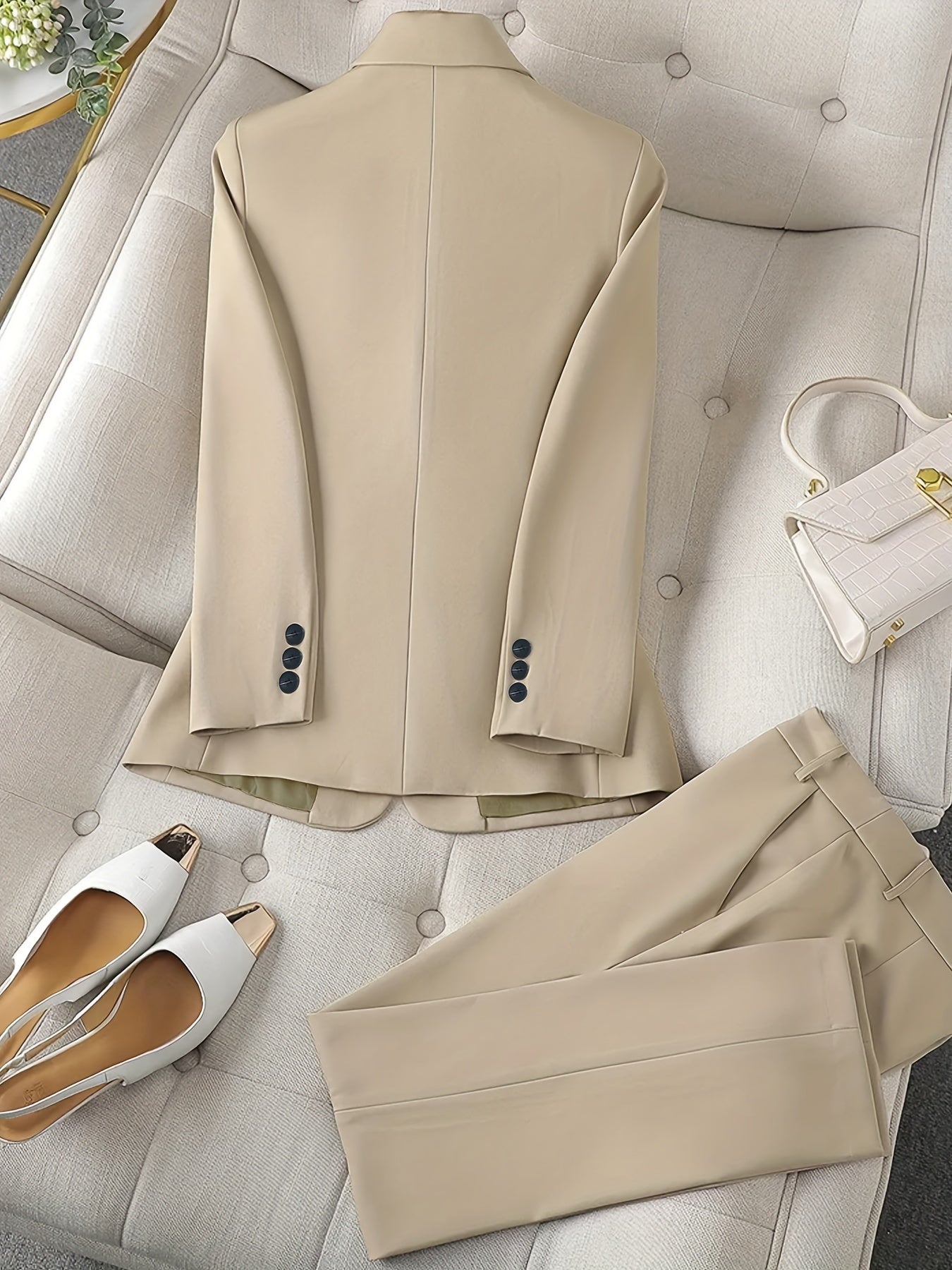 Klassieke blazer voor dames met reverskraag - Tijdloos en elegant - Voor alle seizoenen