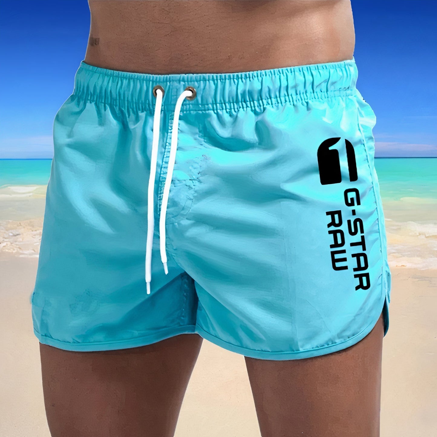 Sneldrogende heren zwembroek voor een actieve zomer