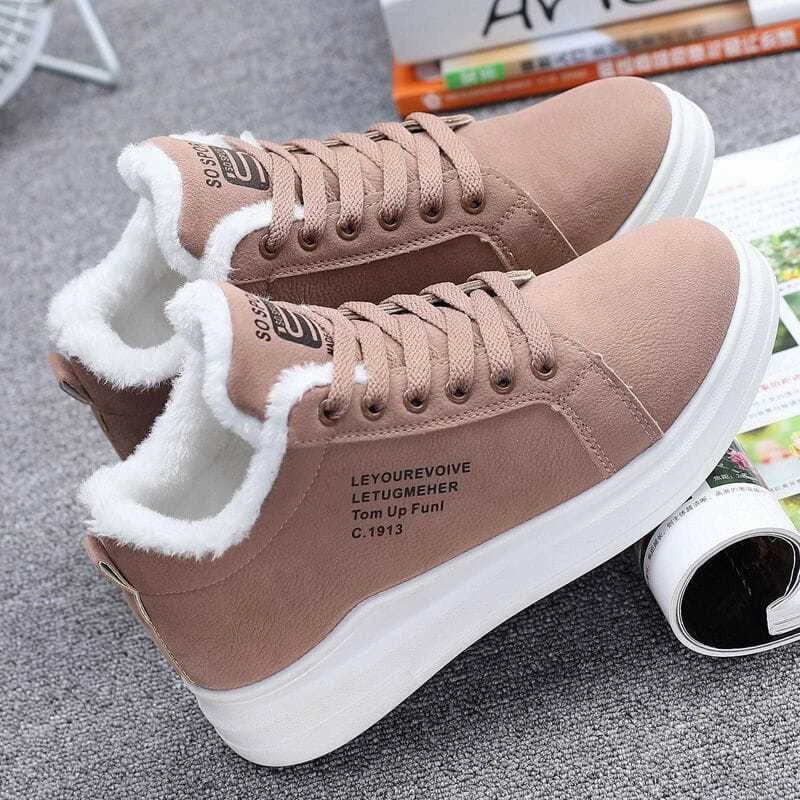 Zwarte fluwelen sneakers herfst dames stijlvol