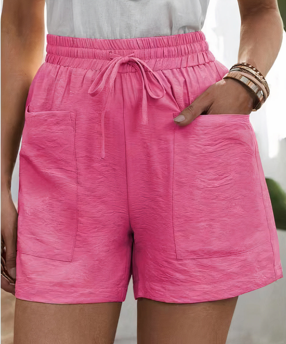 Zomershort met hoge taille voor dames elegant design