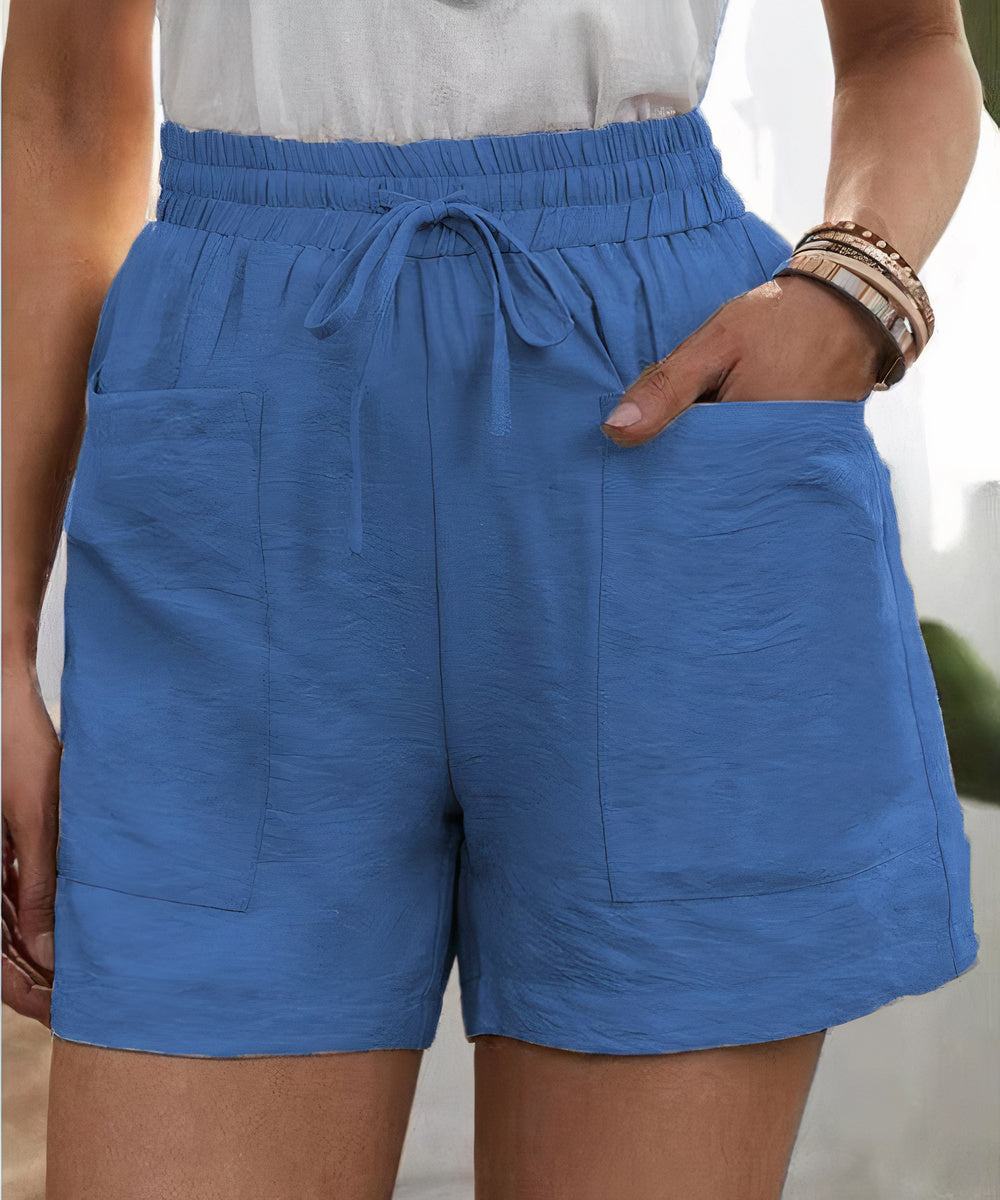 Zomershort met hoge taille voor dames elegant design