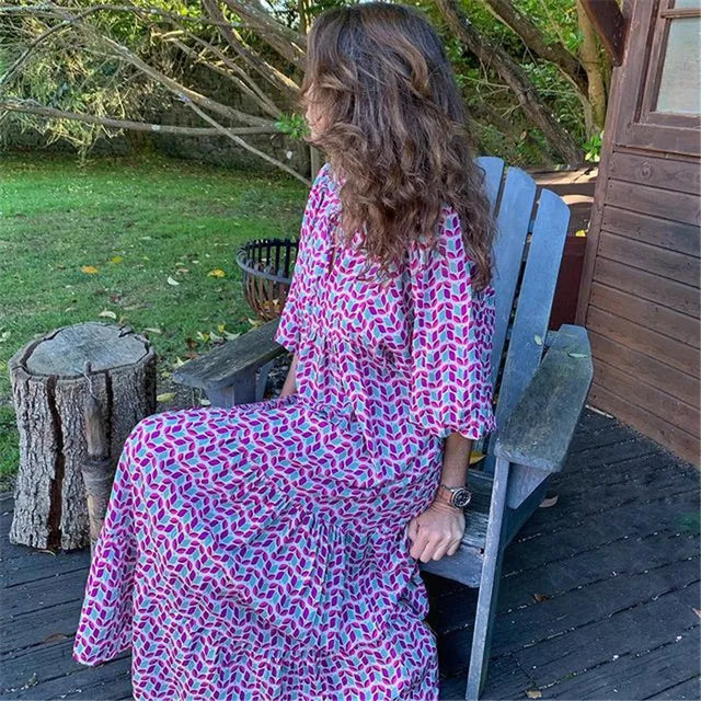 Zijden jurk Laviana elegant en veelzijdig