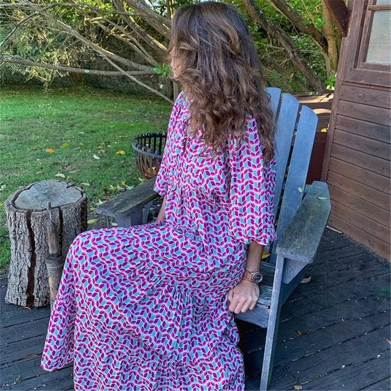 Zijden jurk Laviana elegant en veelzijdig