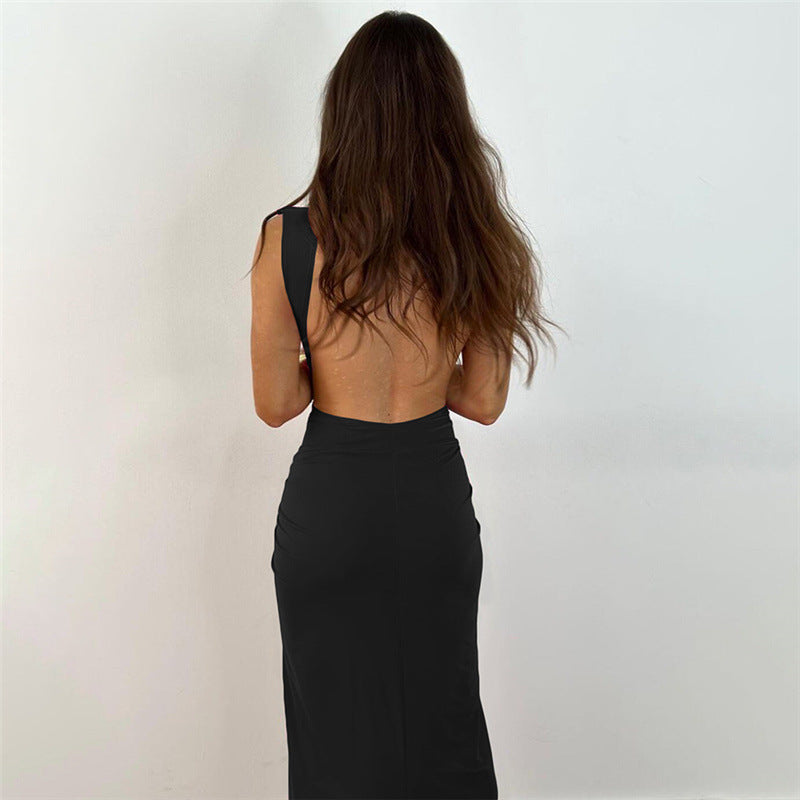 Zomerjurk met blote rug voor een elegante look