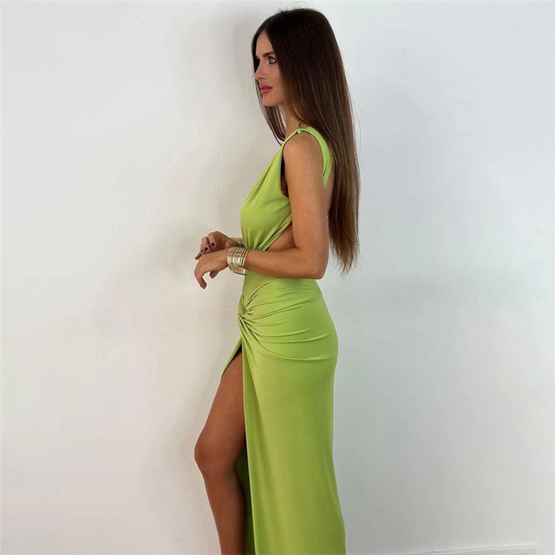 Zomerjurk met blote rug voor een elegante look