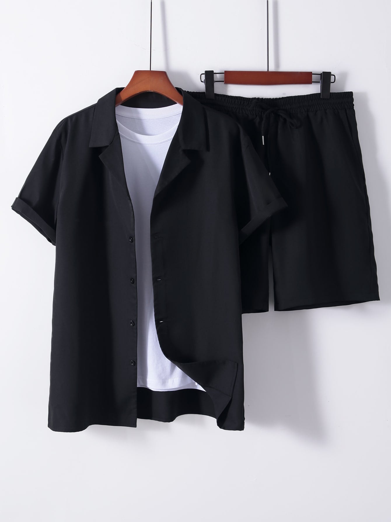 Zomerkledingset voor heren casual en veelzijdig
