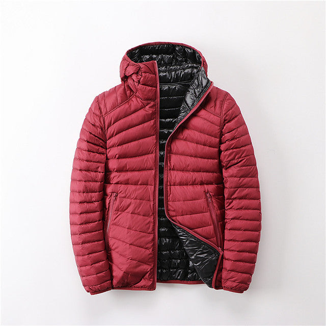 Warme casual gewatteerde waterdichte regenjas met capuchon voor vrouwen | Perfect voor herfst/winter