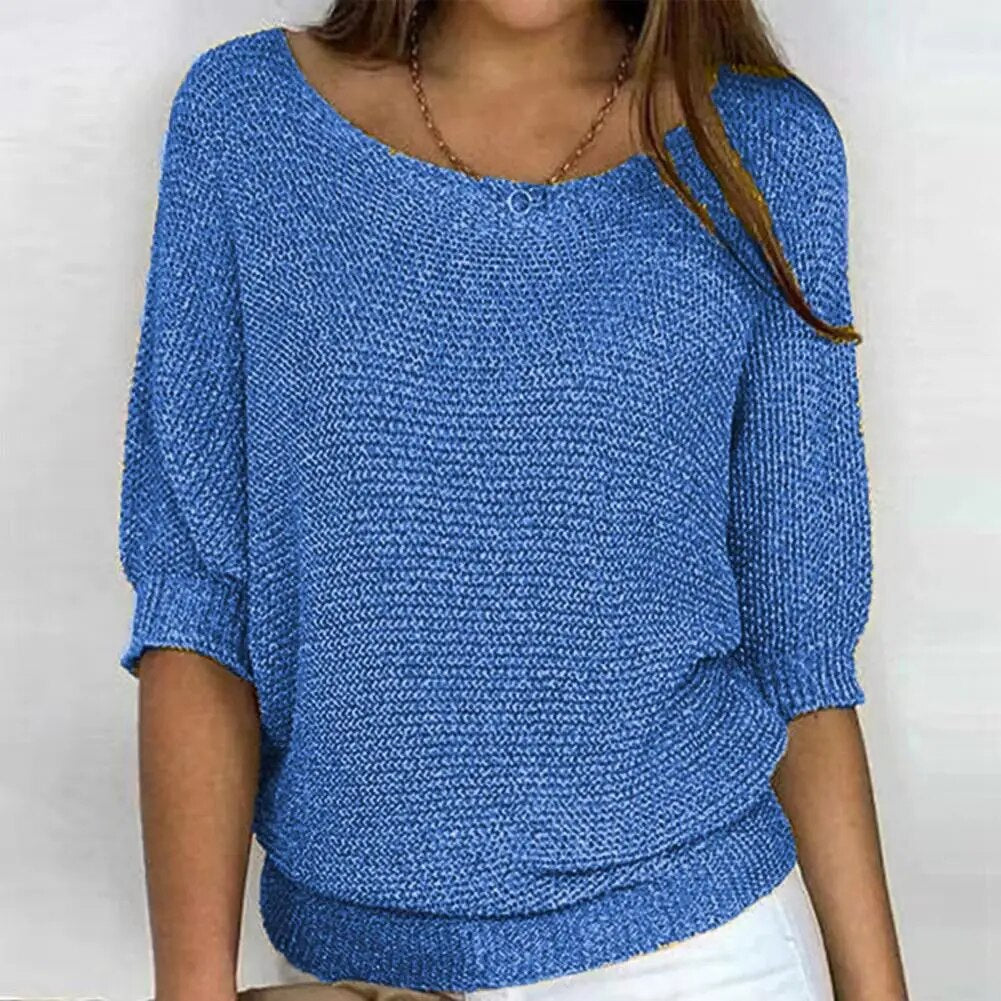 Zomertrui Alma in frisse kleuren voor een stijlvolle look