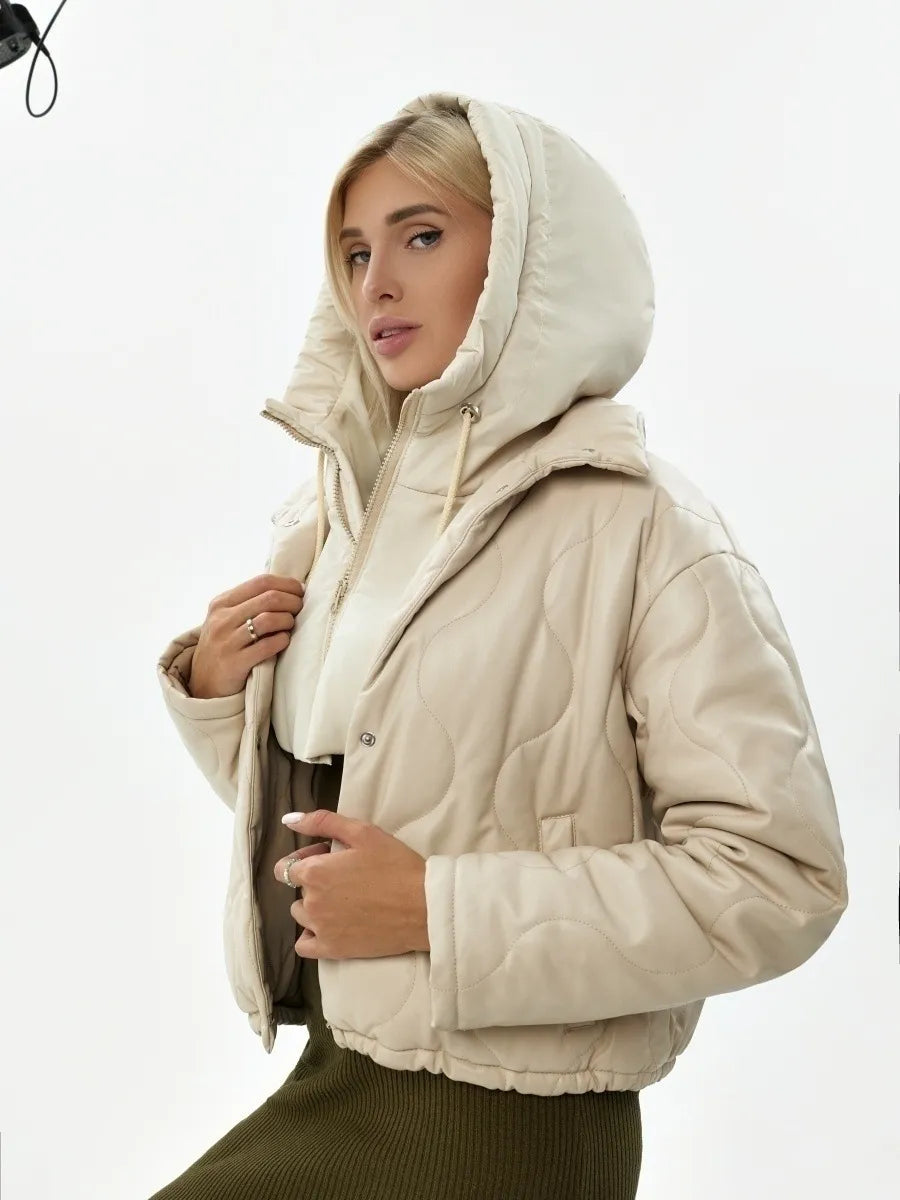 Veelzijdige ultralichte Selena hoodie sjaal