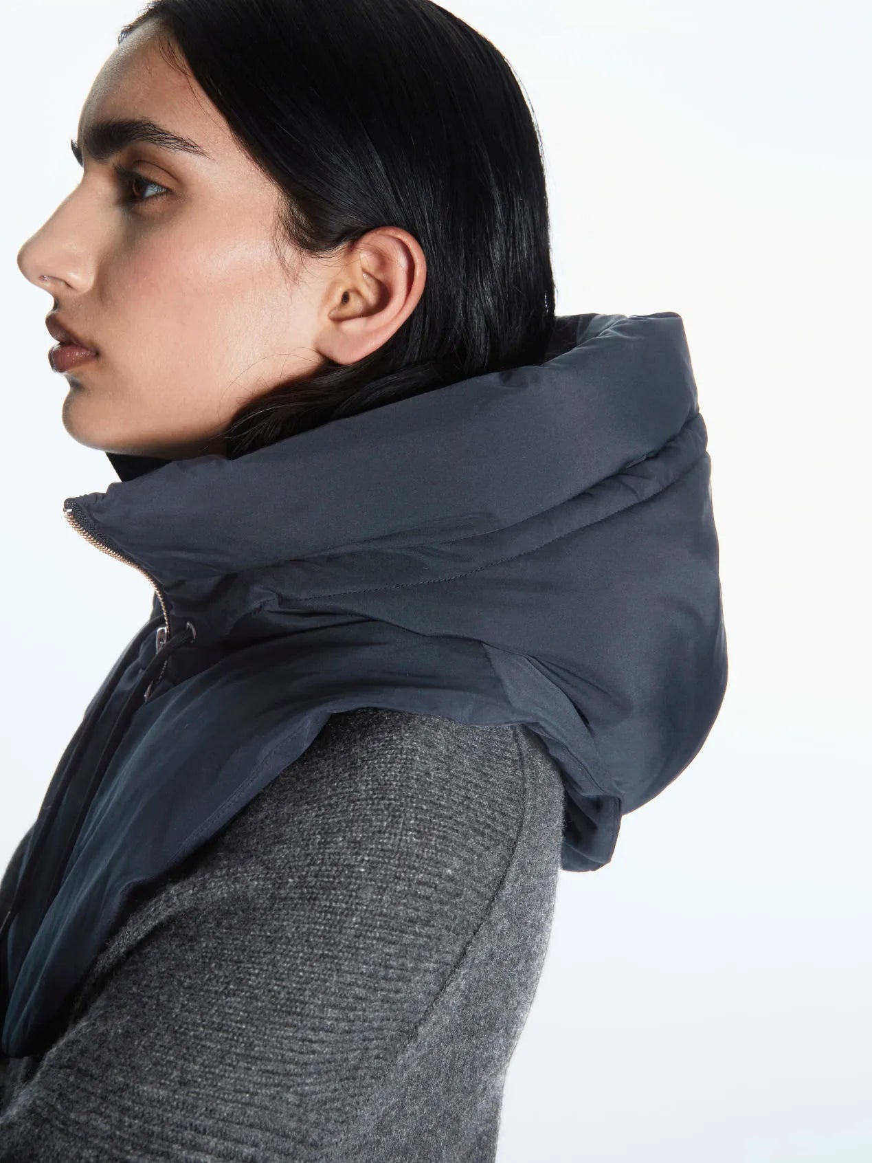 Veelzijdige ultralichte Selena hoodie sjaal