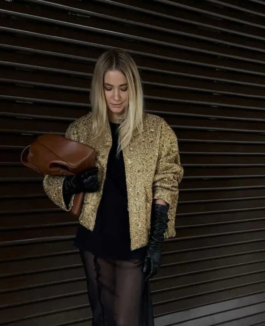 Elegante gebreide blazer met zakken voor vrouwen | Perfect voor alle seizoenen