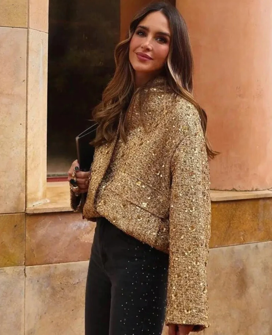 Elegante gebreide blazer met zakken voor vrouwen | Perfect voor alle seizoenen