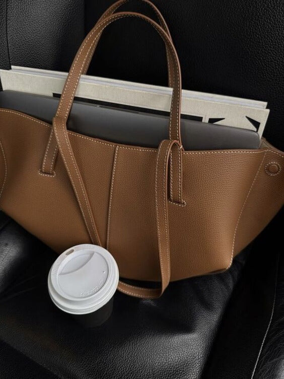 Dames Vintage Tote Bag | Leren Schoudertas