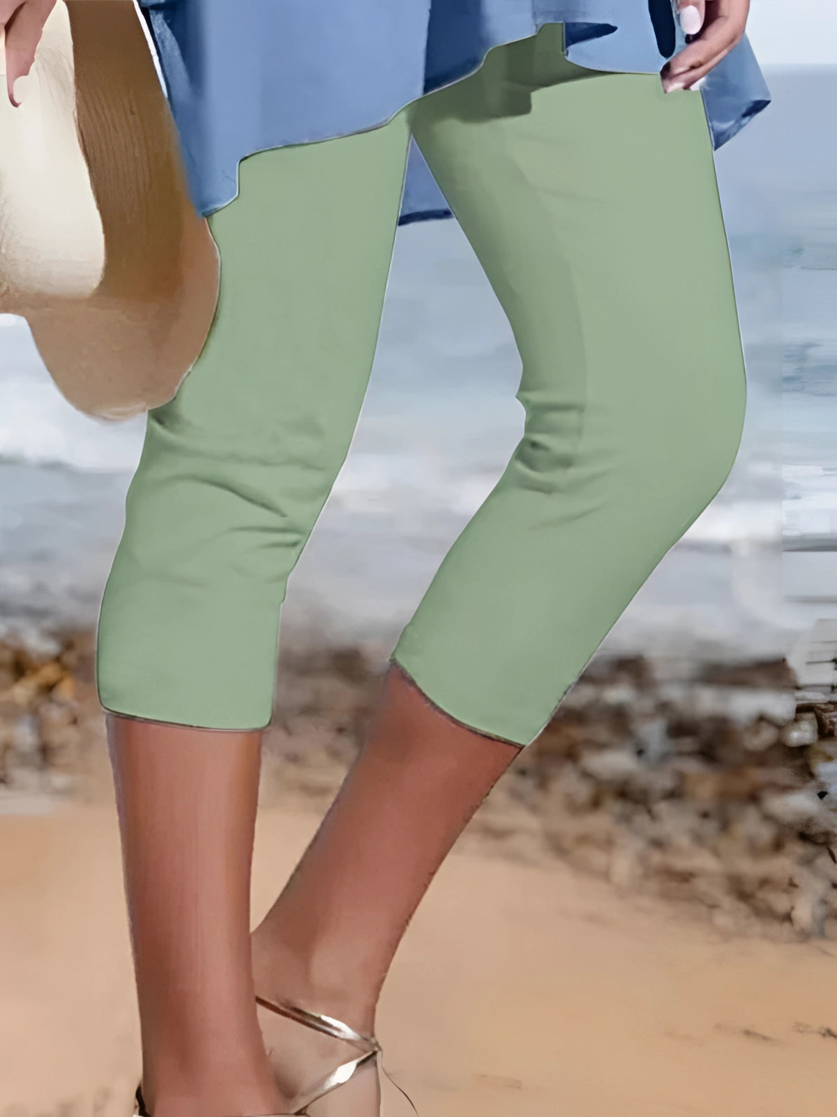 Zomerse lichte stretchbroek voor ultiem comfort