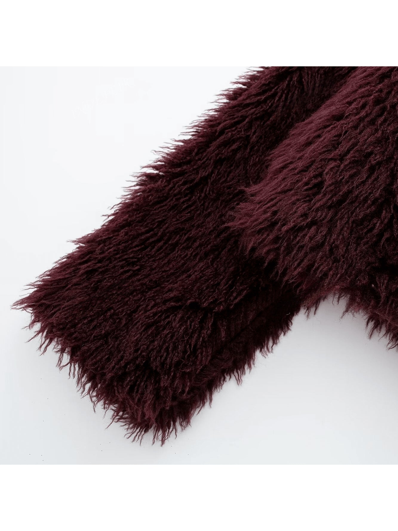 Sofie’s Cozy Chic: Trendy Loose Fit Warme Fluffy Korte Jas voor Dames