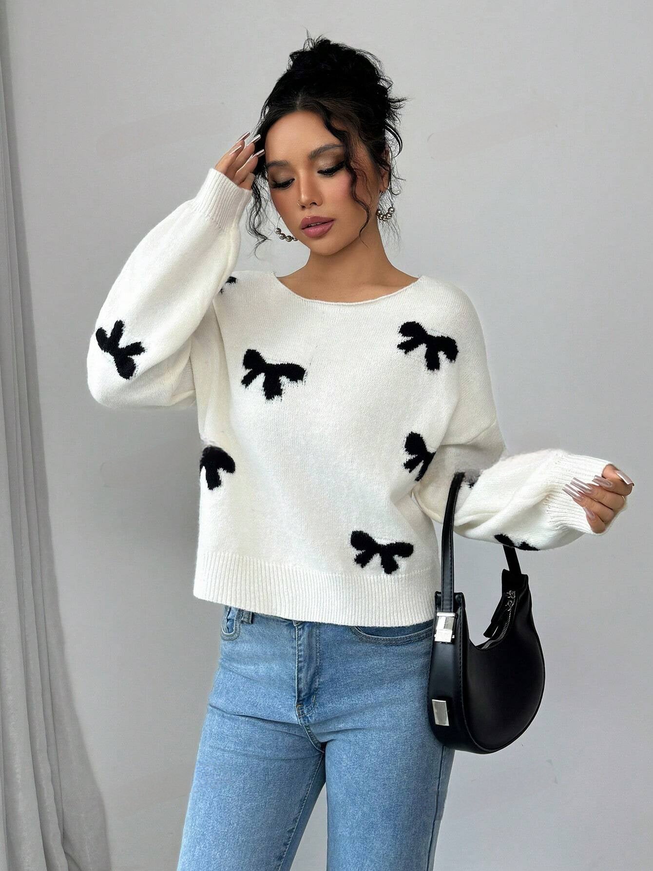 Isla's Elegante Striktrui – Perfect voor Herfst en Winter