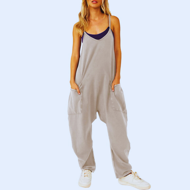 Zaraia | Relaxte Baggy Jumpsuit voor Vrouwen
