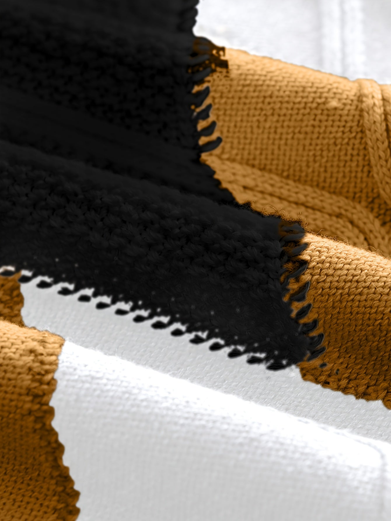 Casual slim-fit coltrui met geometrische grafische print voor heren | Ideaal voor herfst/winter