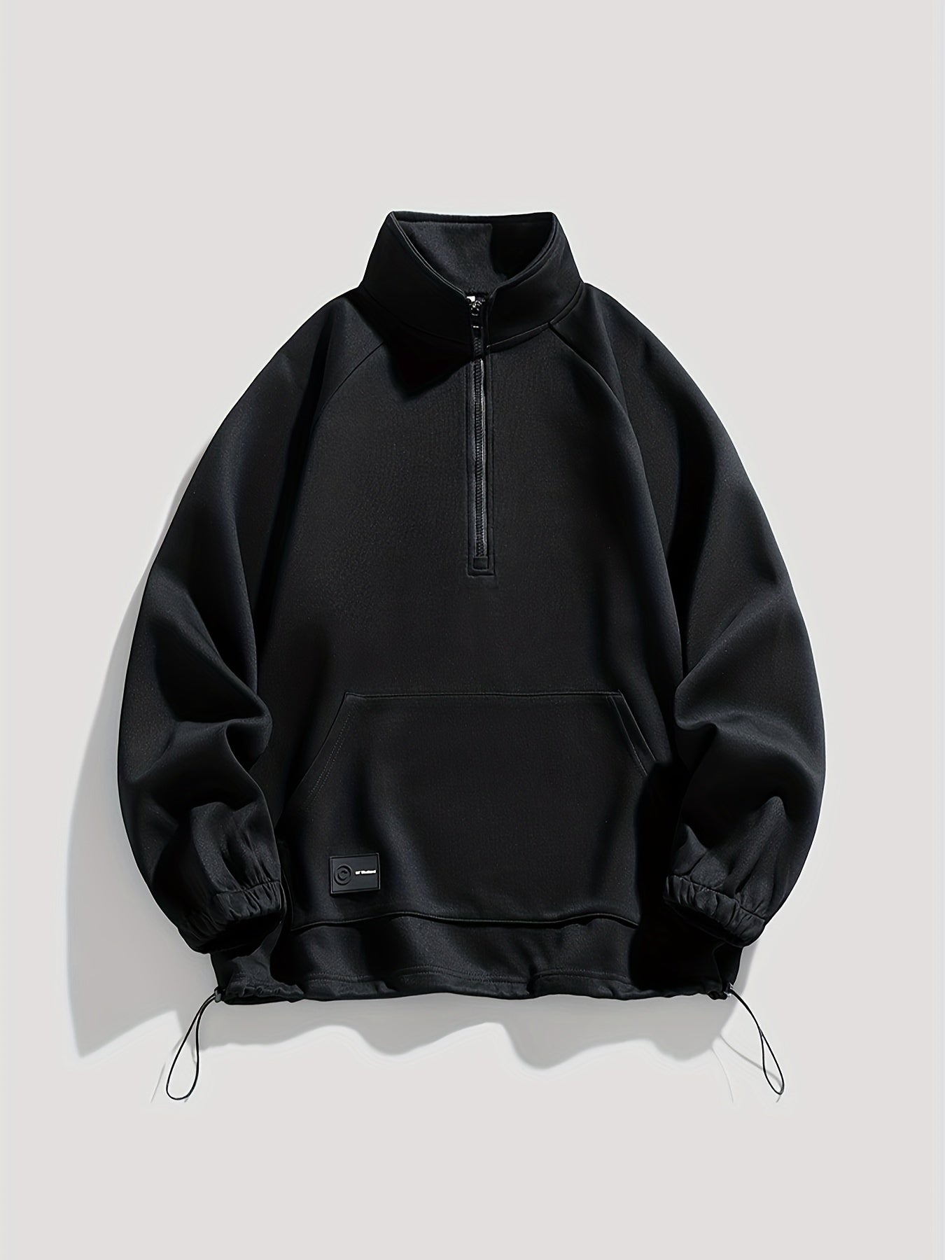 Casual trui van katoenmix met ritssluiting voor heren | Ideaal voor de herfst/winter