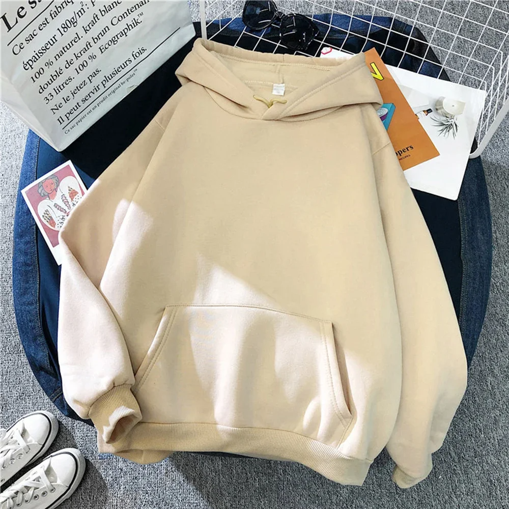 Hoodie voor dames - Oversized pasvorm - Fleece - Kangoeroezak - Geribde boorden - Casual stijl