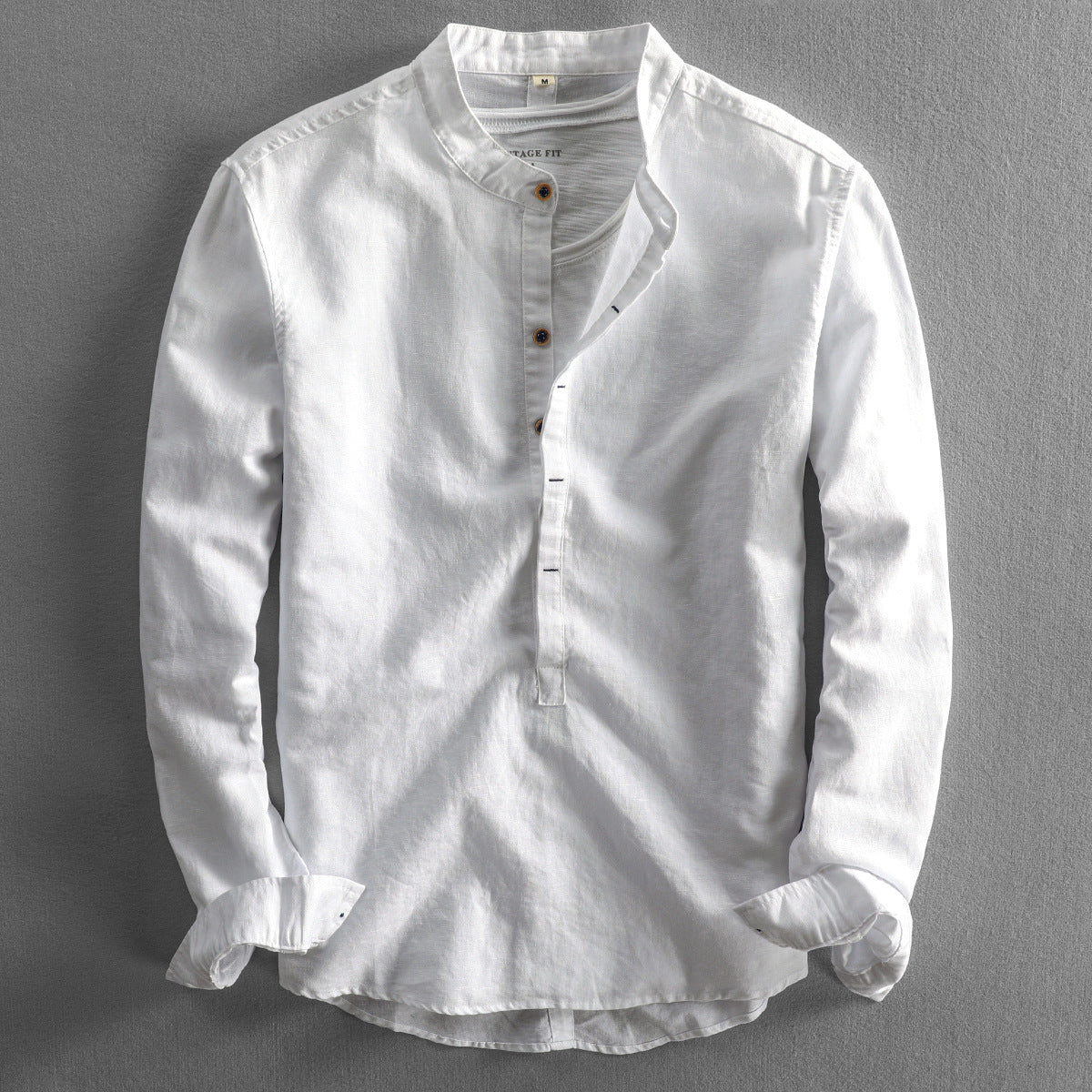 Zivora Essentials Linnen Overhemd Heren Elegant Comfort