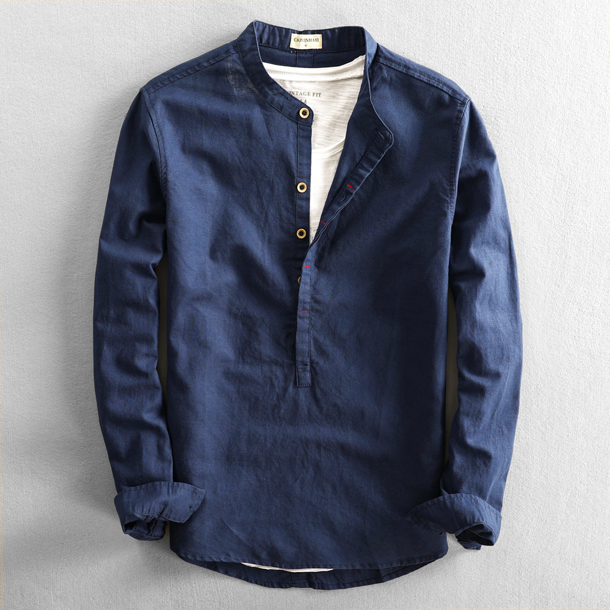 Zivora Essentials Linnen Overhemd Heren Elegant Comfort