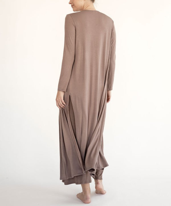 Georgina Bamboe Maxi Lang Vest