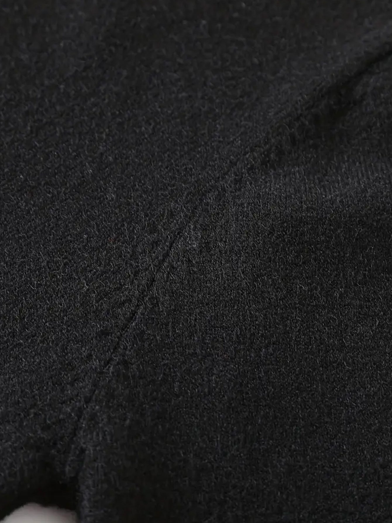 Stijlvolle Zwarte Gebreide Coltrui voor Heren | Perfect voor Herfst/Winter