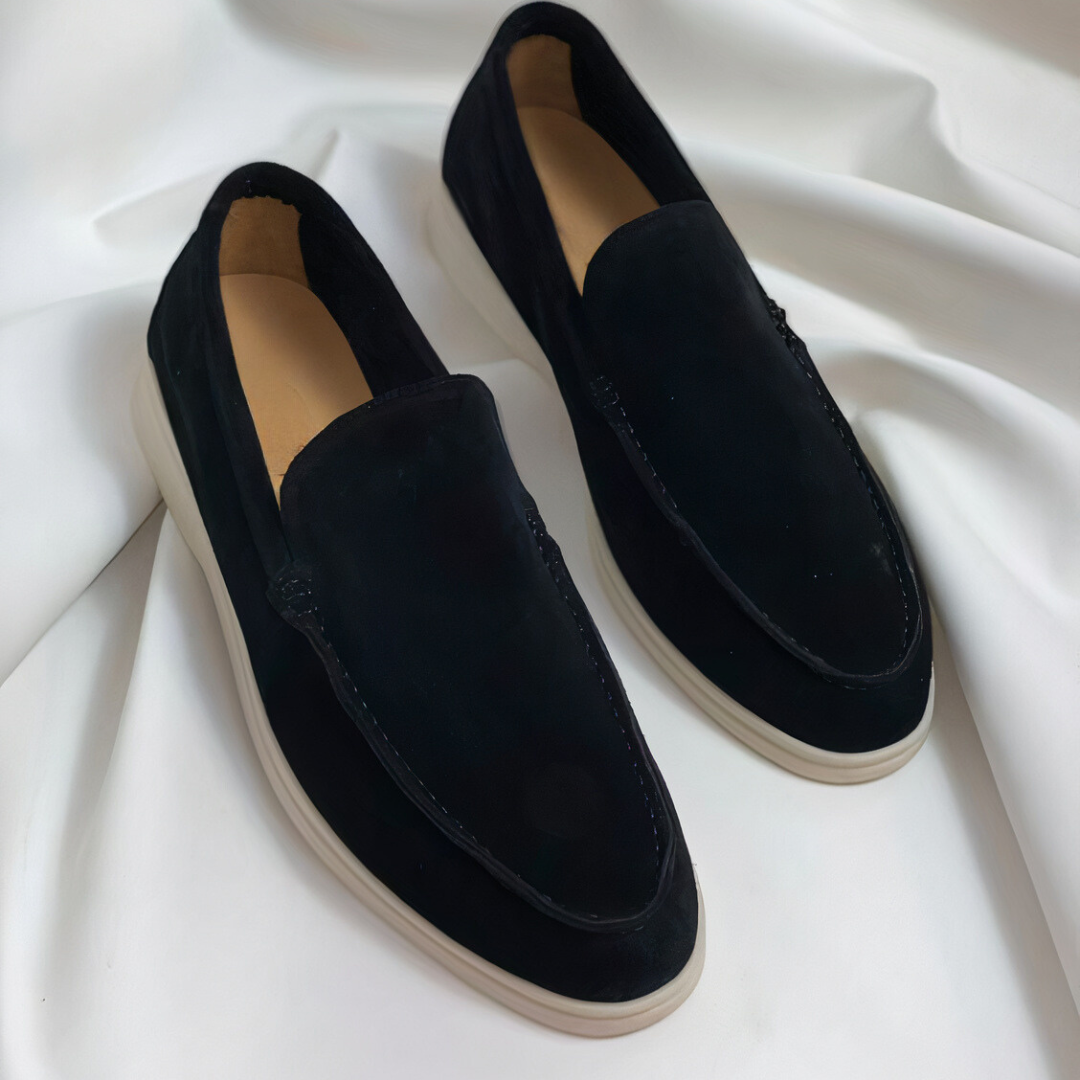 Thomas | Klassieke Vintage Leren Loafers voor Heren