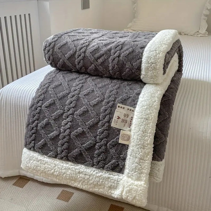 Warme comfortabele deken