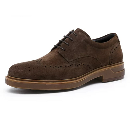 Vicenzo Suède Wingtip Schoenen voor Heren | Stijlvol en Veelzijdig