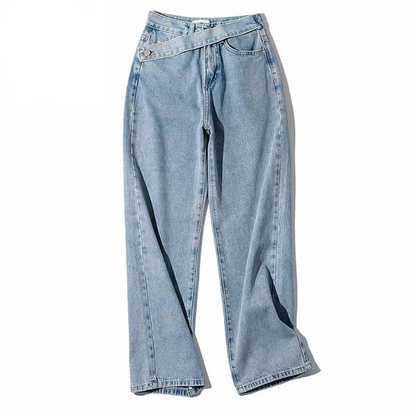 Elegante casual jeans met hoge taille voor dames | Ideaal voor alle seizoenen