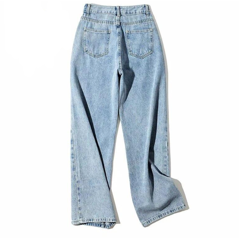Elegante casual jeans met hoge taille voor dames | Ideaal voor alle seizoenen