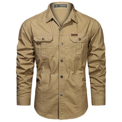 Veelzijdig cargoshirt voor heren