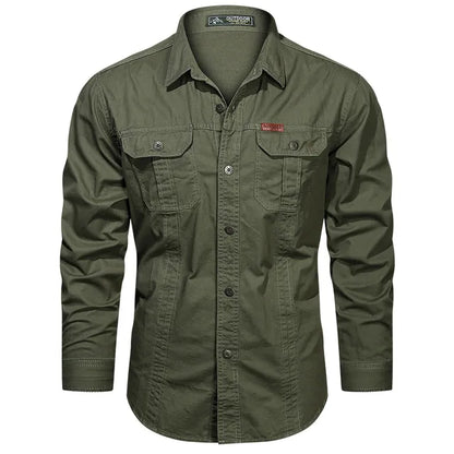 Veelzijdig cargoshirt voor heren