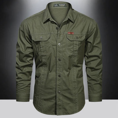Veelzijdig cargoshirt voor heren