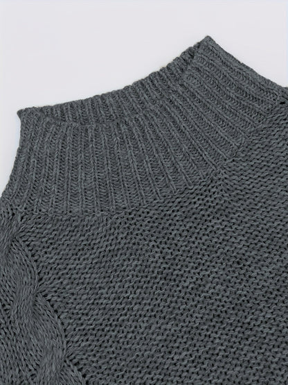 Elegante coltrui met kronkelpatroon voor dames | Ideaal voor de herfst/winter