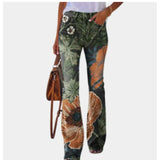 4-knoops uitlopende broek voor dames | Perfect voor alle seizoenen