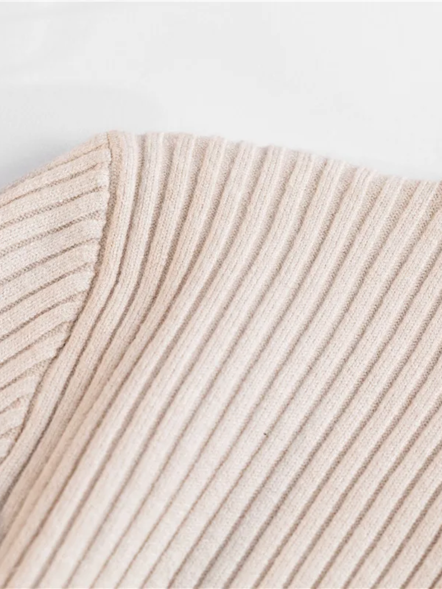 Slim-fit gebreide coltrui voor dames | Ideaal voor herfst/winter