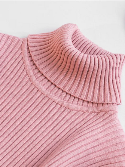 Slim-fit gebreide coltrui voor dames | Ideaal voor herfst/winter