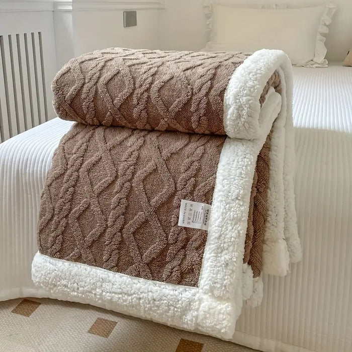 Warme comfortabele deken
