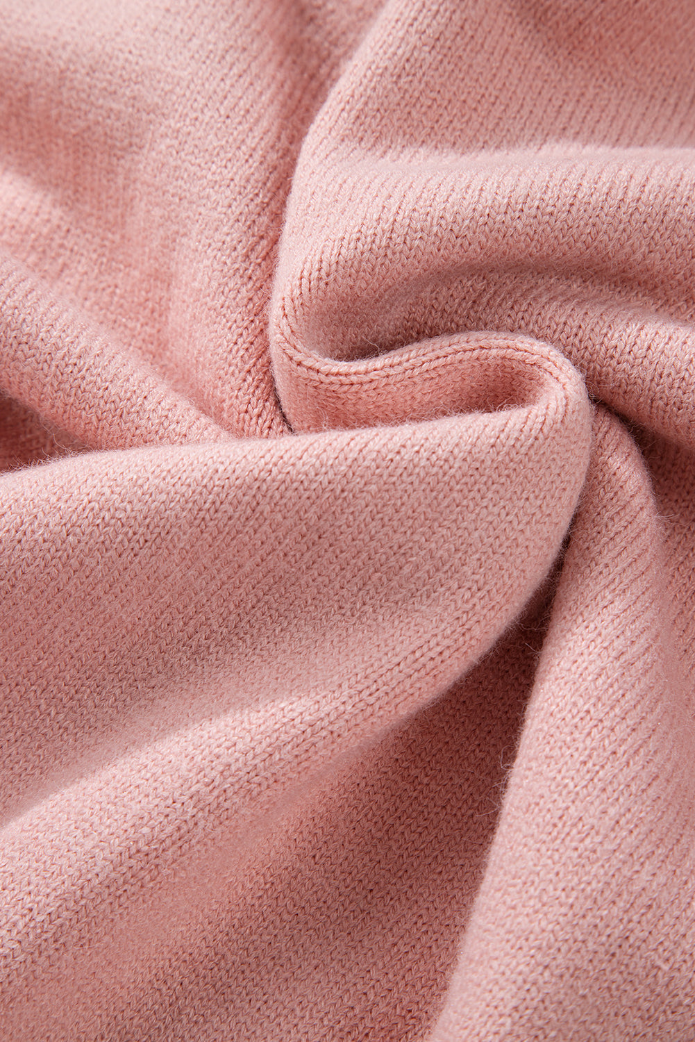 Roze kasjmier vest met parel voor dames | Ideaal voor herfst/winter