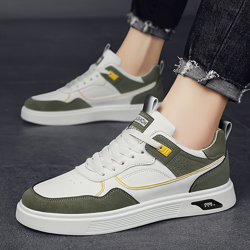 Comfortabele lace-up lage-top skateboardschoenen voor heren | Comfortabel dagelijks te dragen voor alle seizoenen