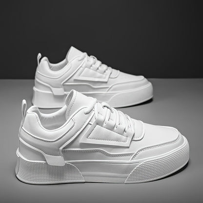 Comfortabele, witte veterschoenen voor heren | Perfect voor alle seizoenen
