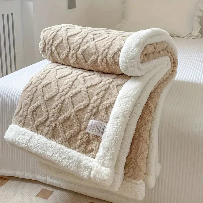 Warme comfortabele deken