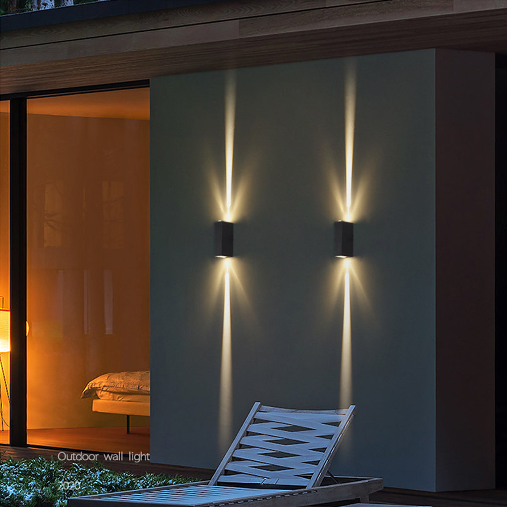 Waterdichte multifunctionele op- en neerwaartse verlichting Spotlamp Buitenwandlampen