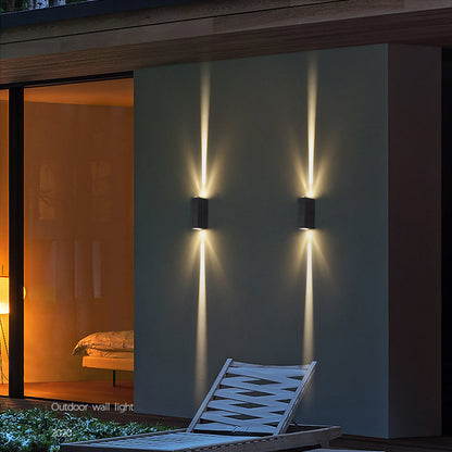 Waterdichte multifunctionele op- en neerwaartse verlichting Spotlamp Buitenwandlampen