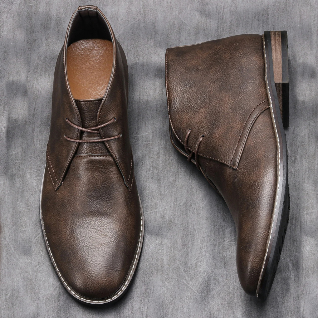 Nette schoenen Enkellaarsjes met robuuste zool voor heren | Perfect om elke dag te dragen